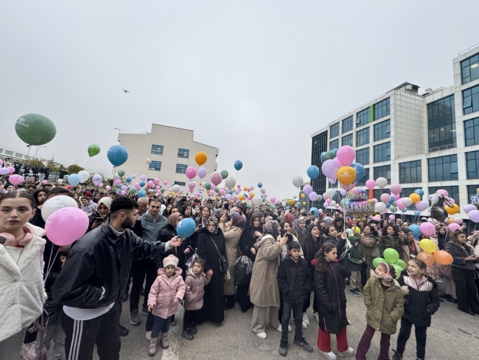 Malatya’da Lösemili Çocuklar İçin Binlerce Umut Balonu Gökyüzüne Bırakıldı